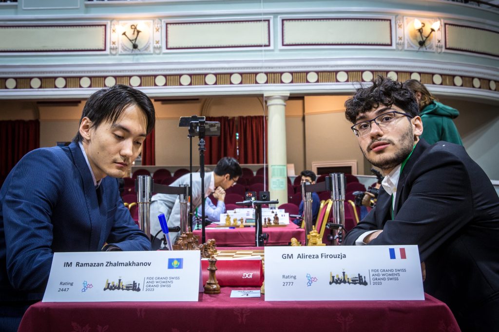 FIDE  Grand Swiss R3: Firouzja On Fire, Sole Leader In Riga 