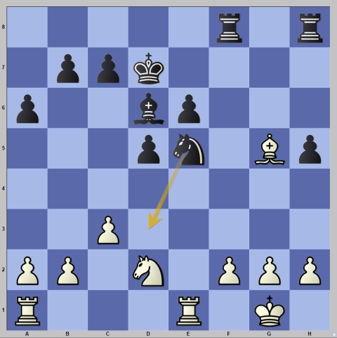 1985 Karpov-Kasparov Game3 – An opening trap