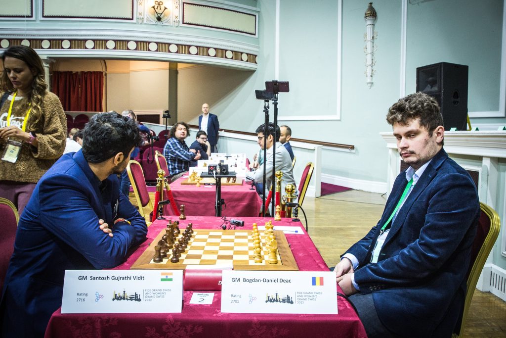 FIDE Grand Swiss 2023: Nakamura Holds Co-leader Esipenko, 5